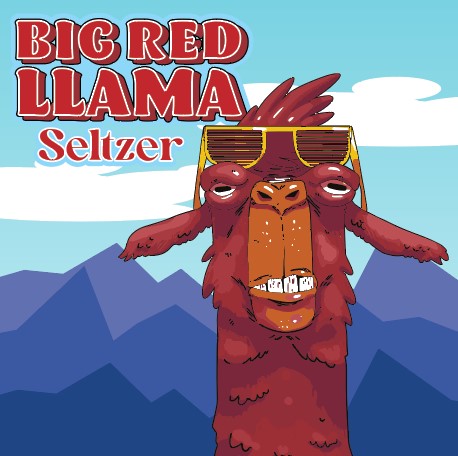 Big Red Llama Seltzer 6pk